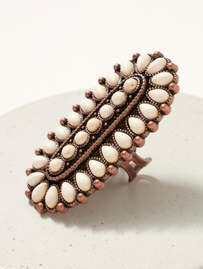 Western Turquoise Ring