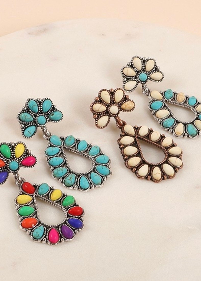 Turquoise Dangle Earrings