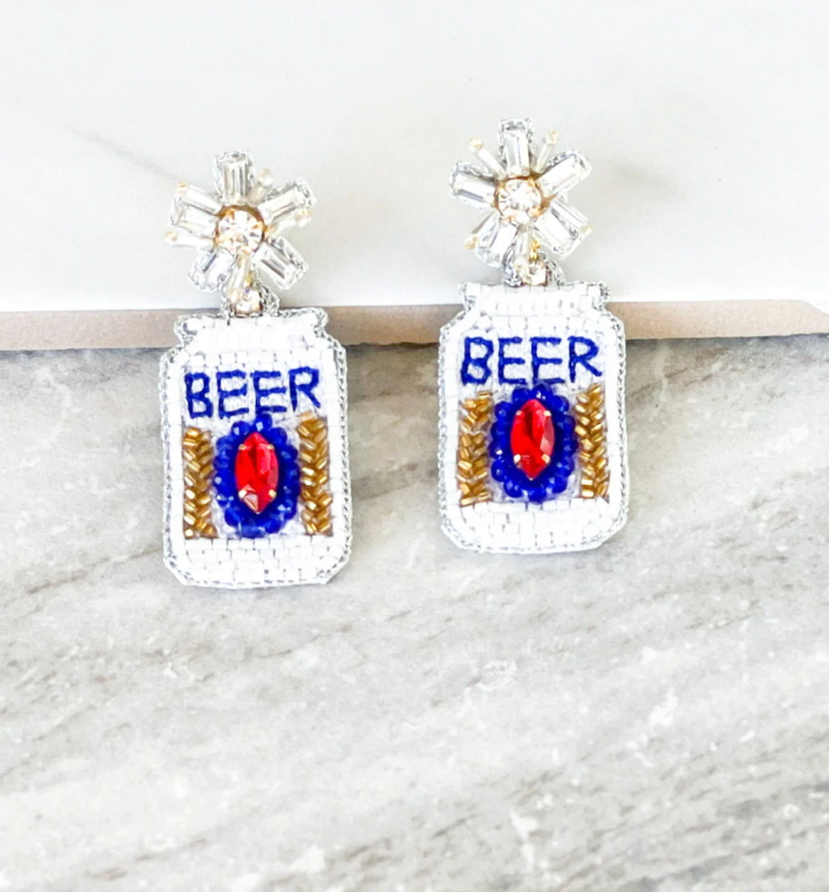 Beer Earrings