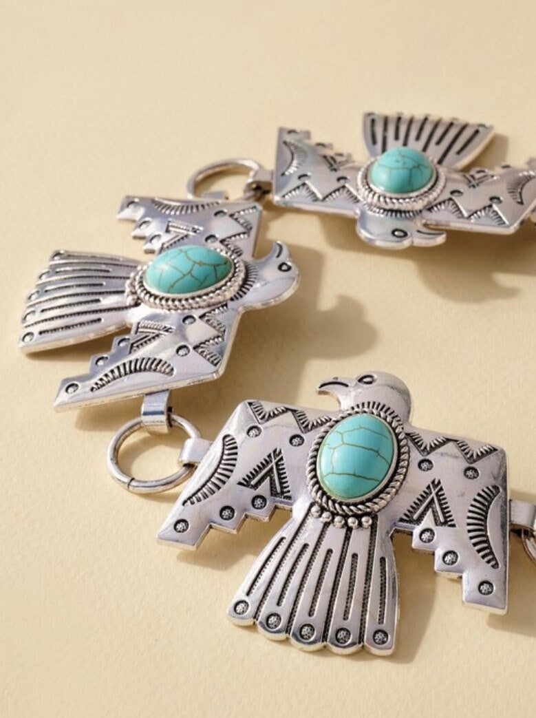 Thunderbird Turquoise Belt
