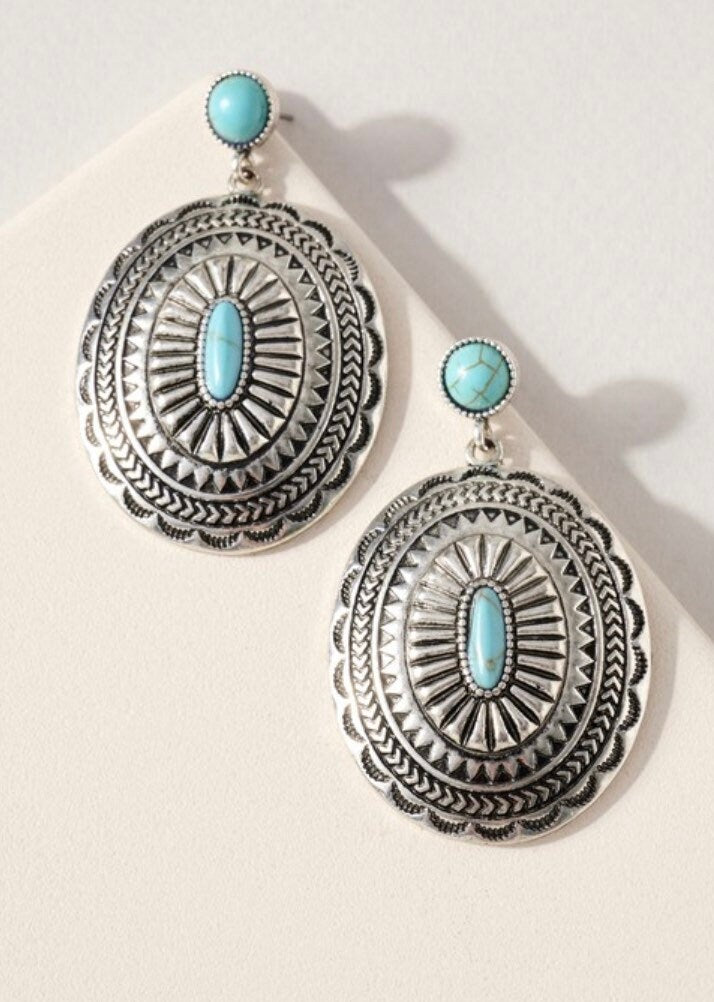 Concho Earrings