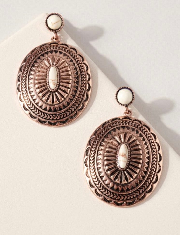 Concho Earrings