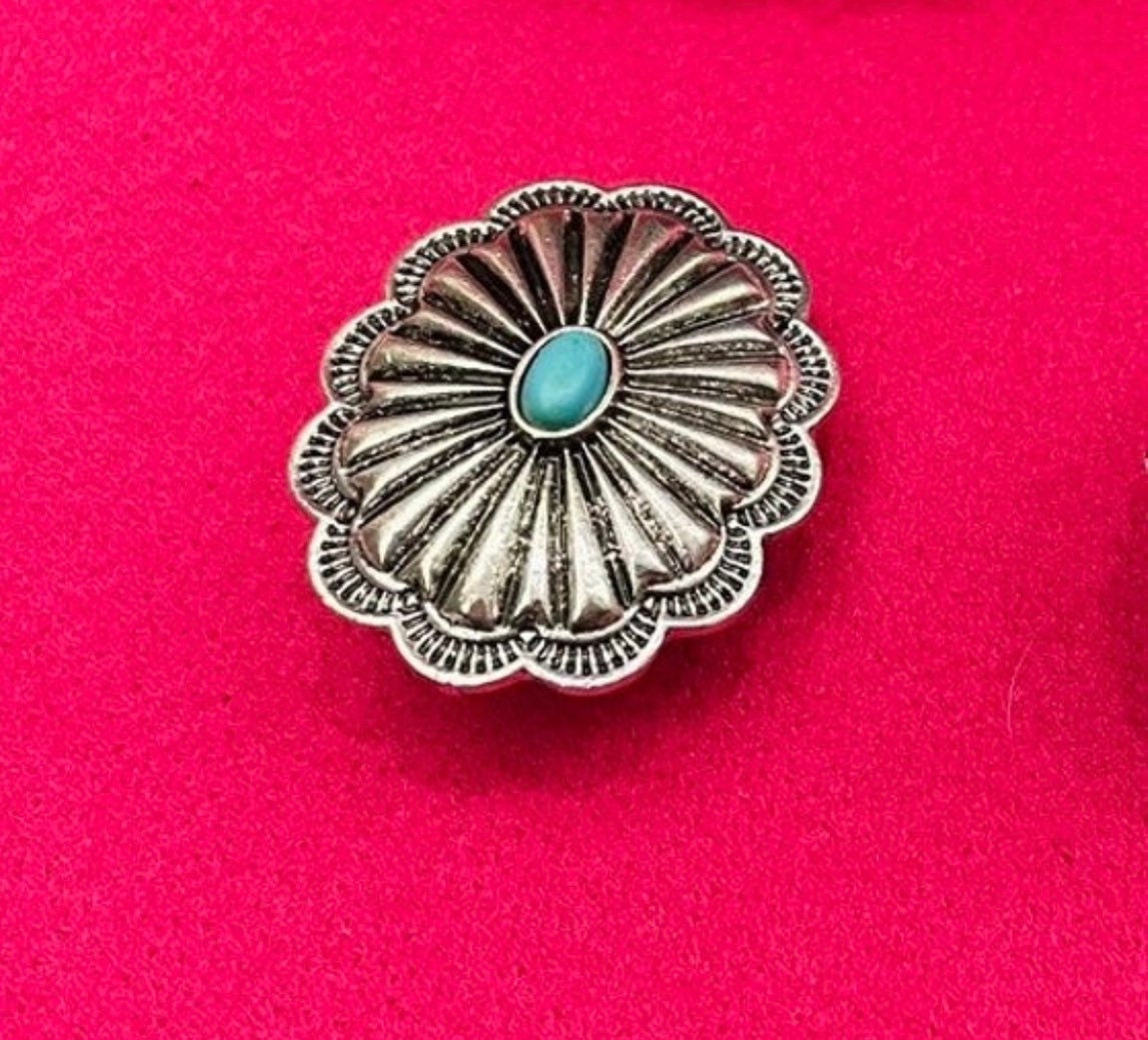 Western Turquoise Pins