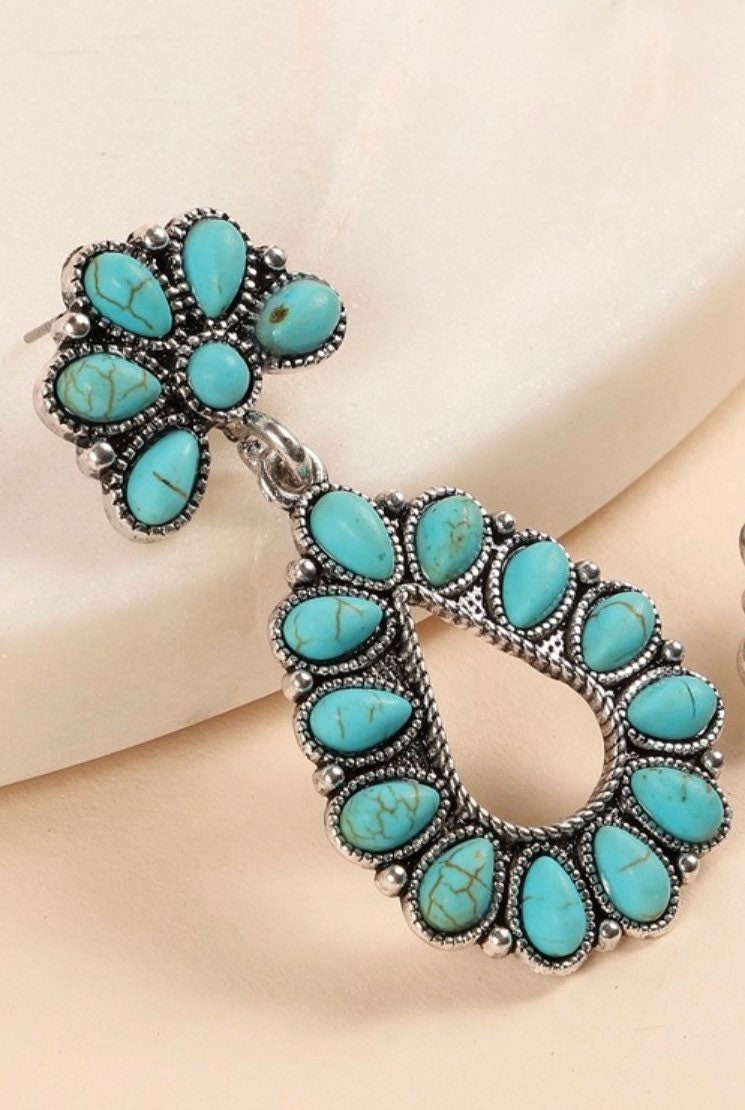 Turquoise Dangle Earrings