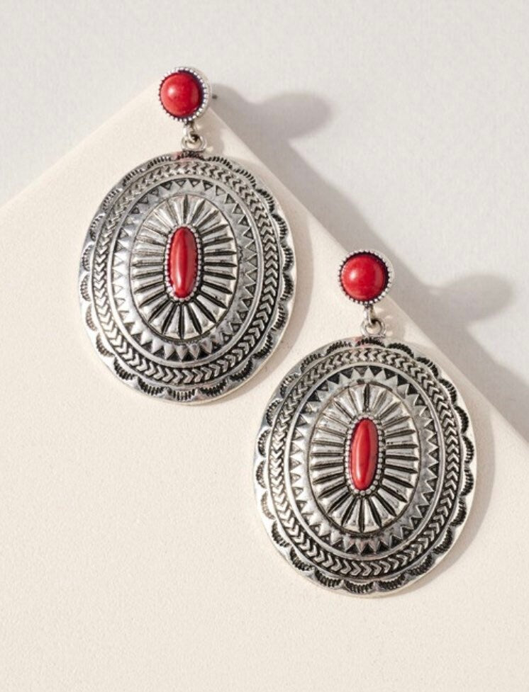 Concho Earrings