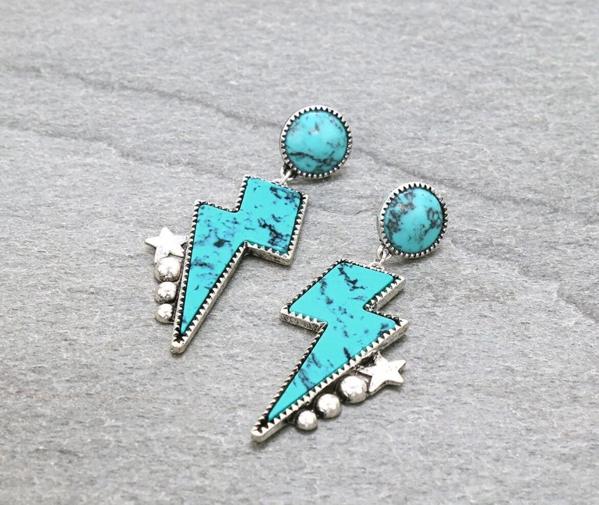 LIGHTNING BOLT EARRINGS
