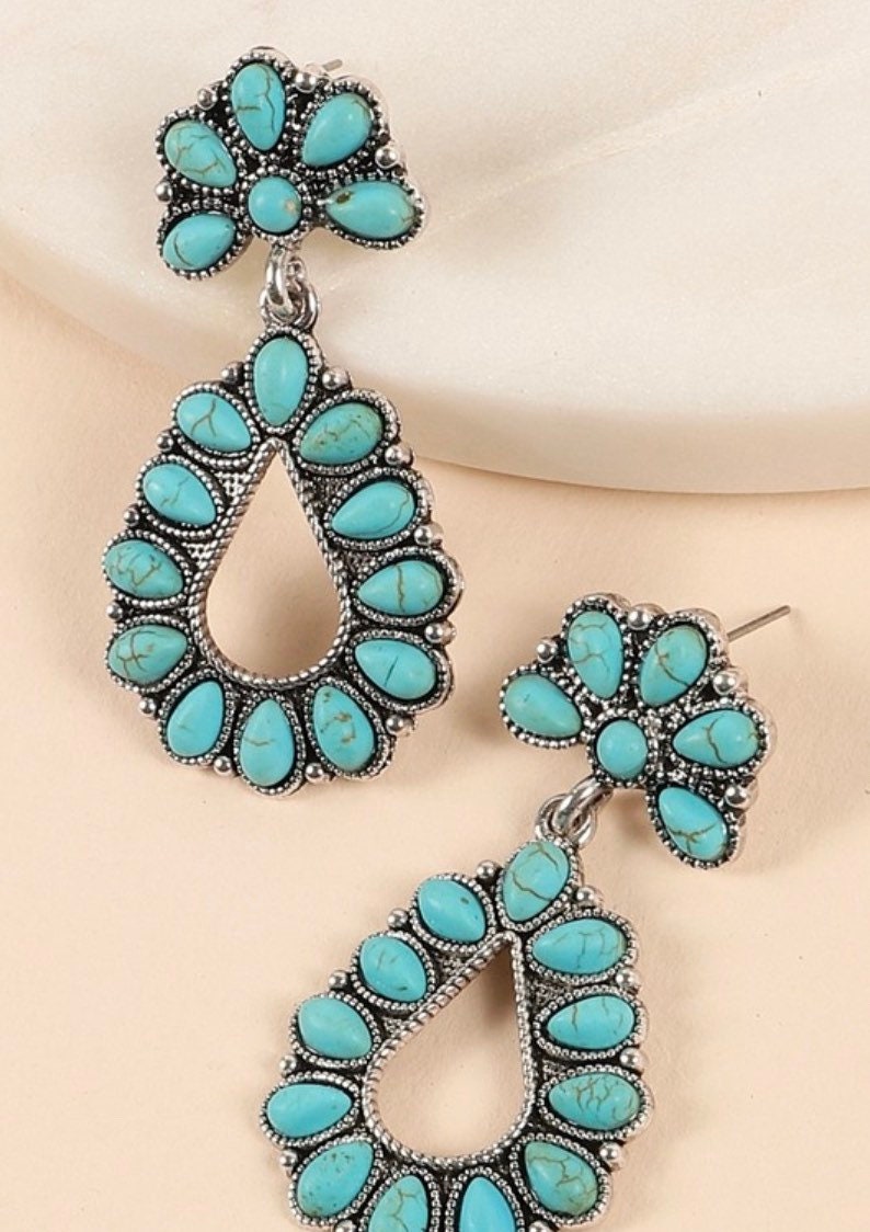 Turquoise Dangle Earrings