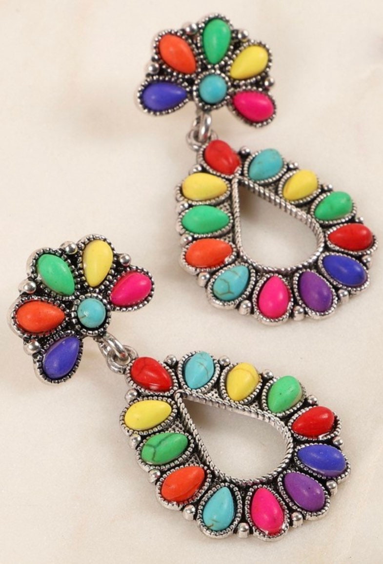 Turquoise Dangle Earrings