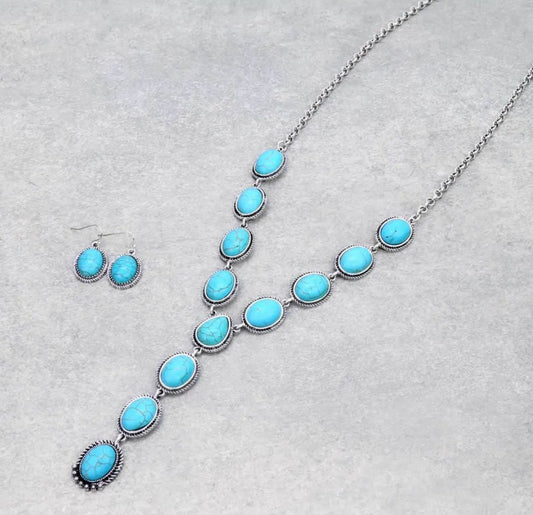 Turquoise Necklace Set