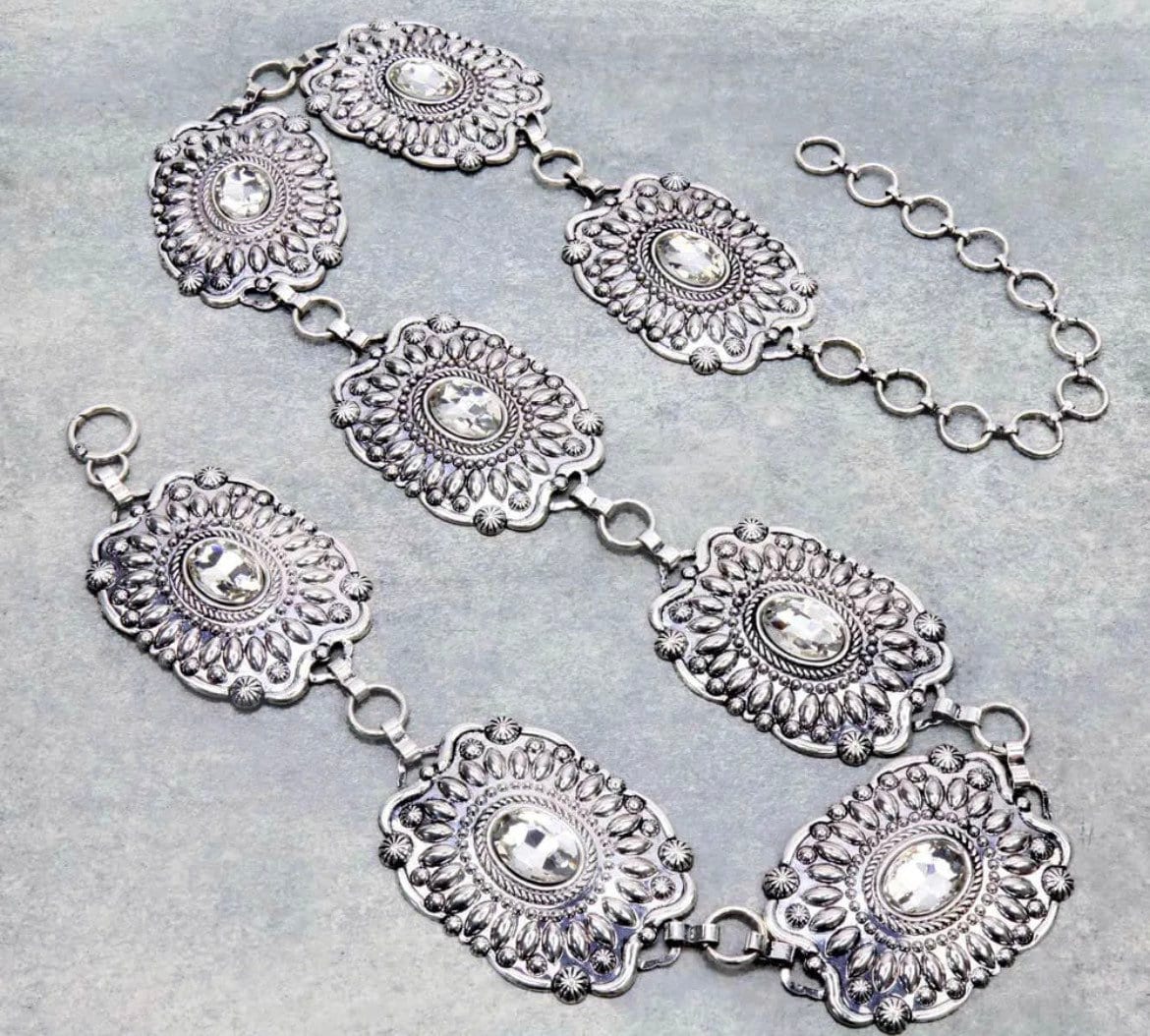 Silver Concho Belt