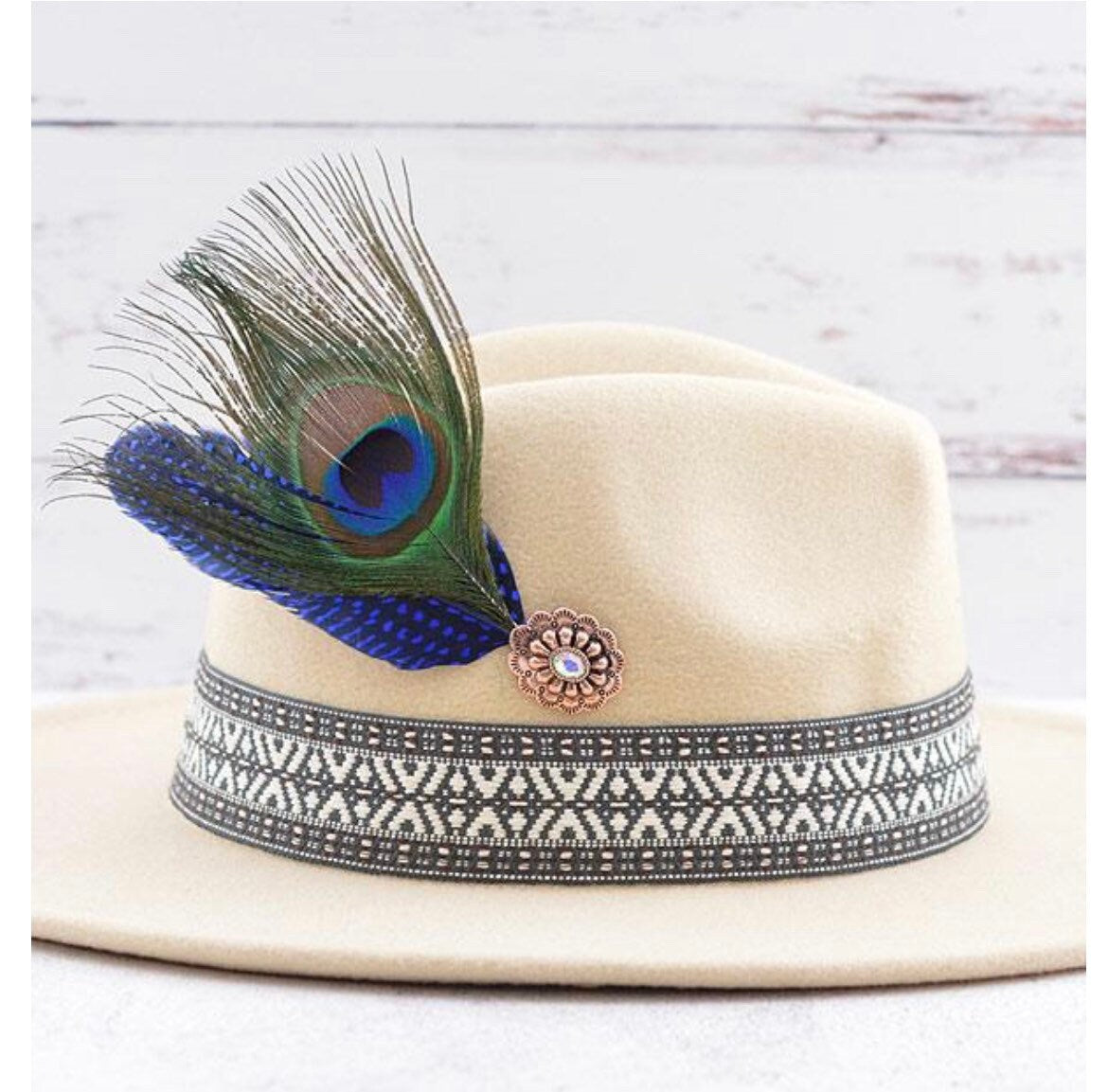 Peacock Feather Pin