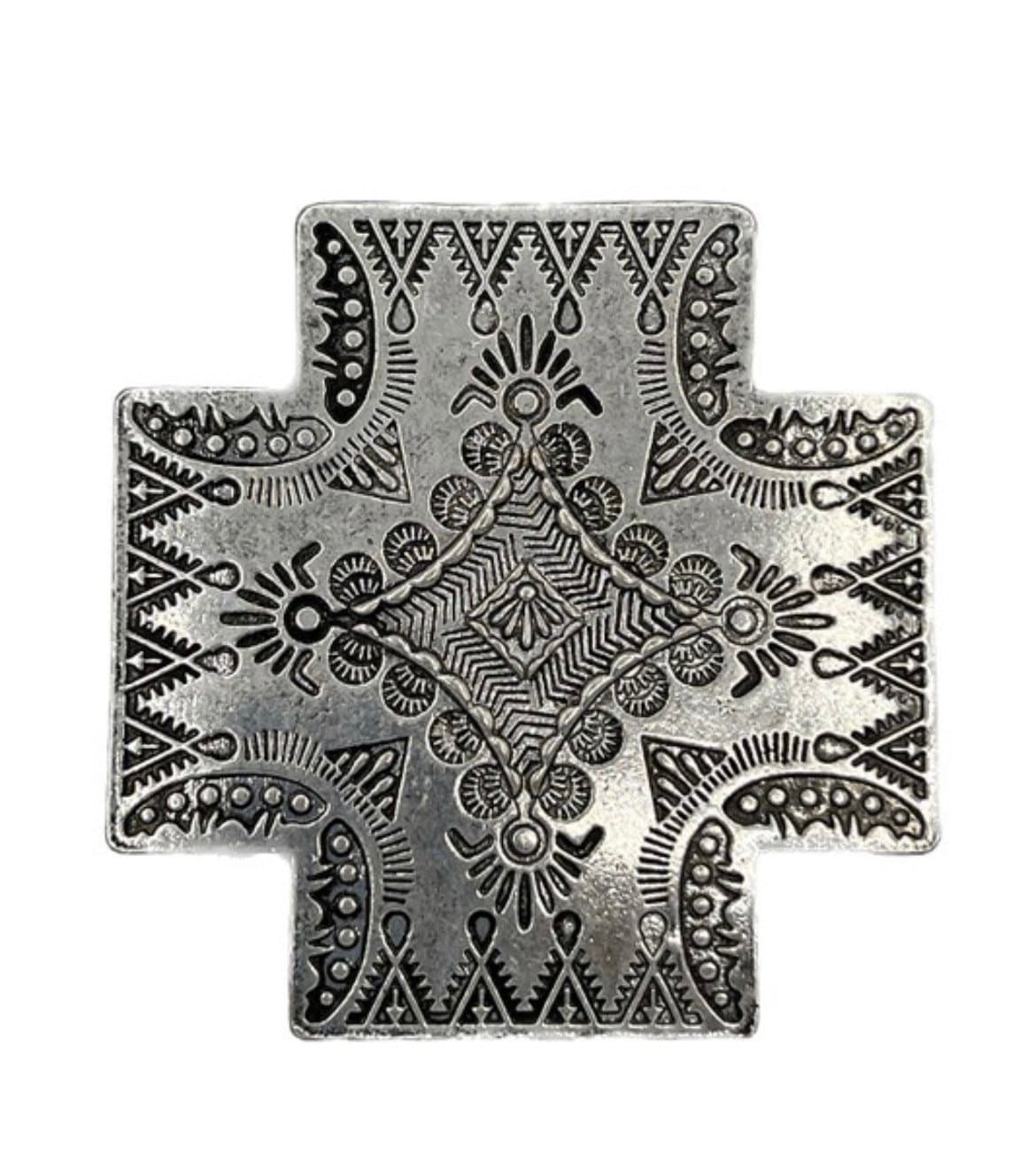 Cross Belt Buckle