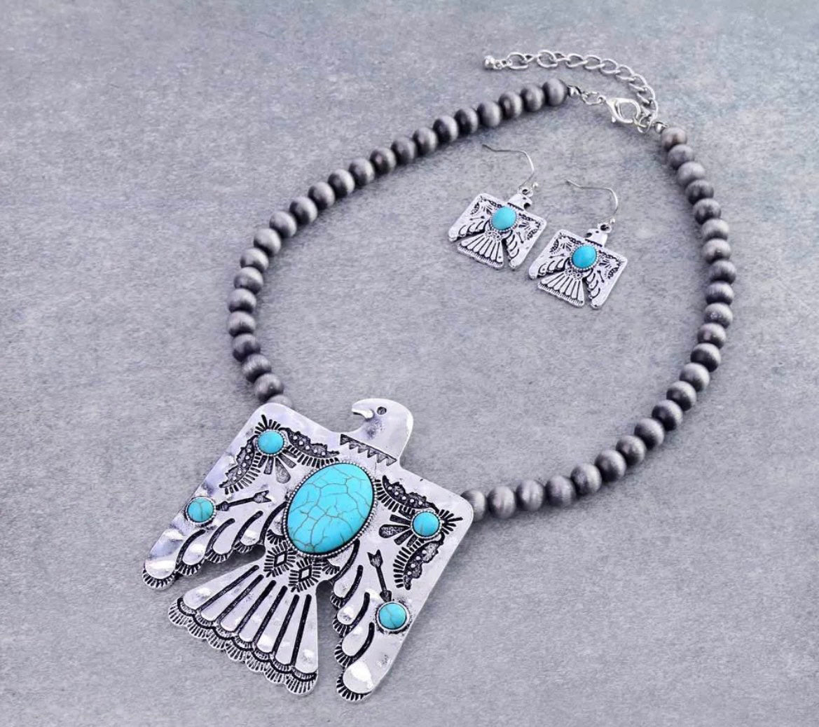 Thunderbird Necklace Set