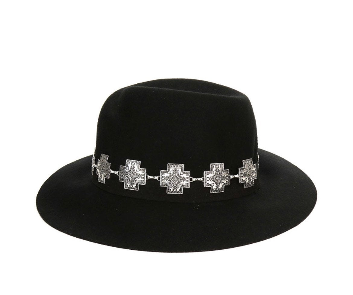 Cross Hat Band