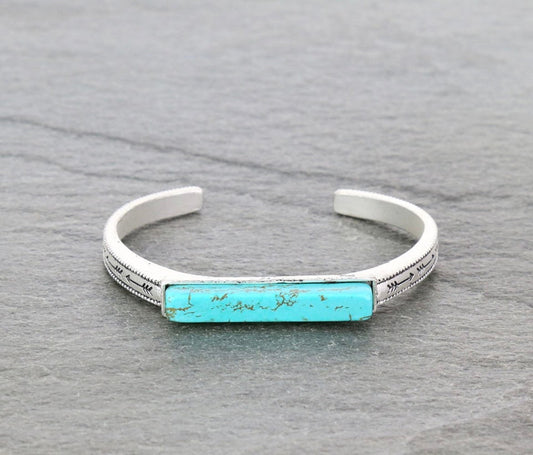 Bar Turquoise Bracelet